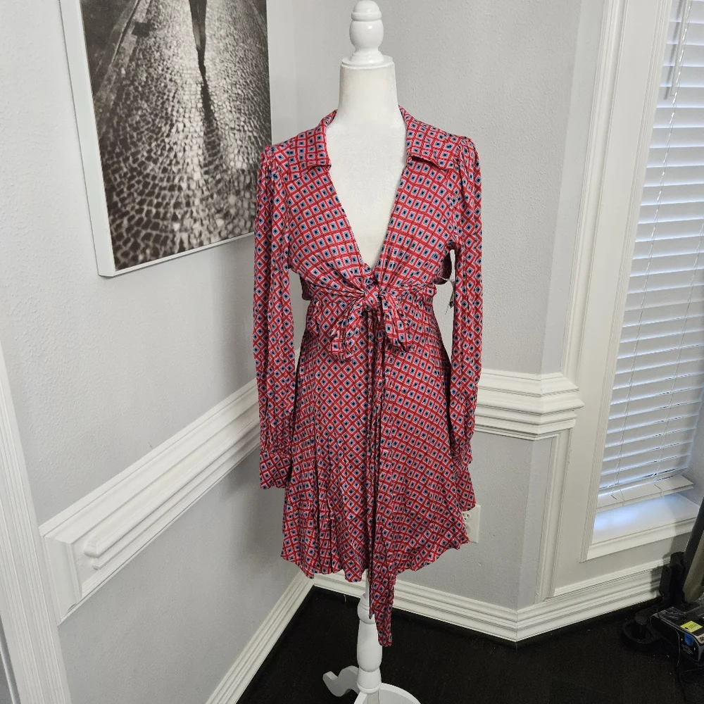 NWT Free People It Takes Two Mini Dress Women’s Size M